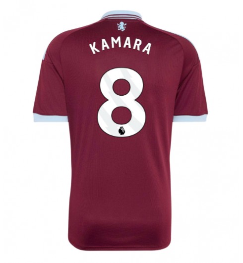 Aston Villa Boubacar Kamara #8 Domácí Dres 2026-27 Krátký Rukáv Aston Villa Boubacar Kamara #8 Domácí Dres 2026-27 Krátký Rukáv
